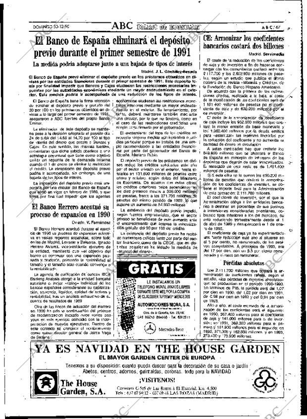 ABC MADRID 30-12-1990 página 67