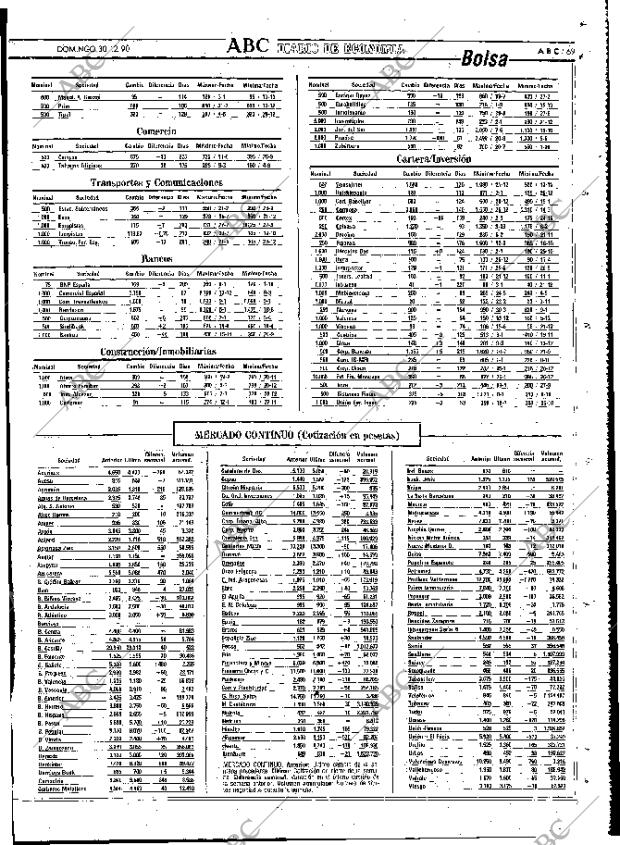 ABC MADRID 30-12-1990 página 69