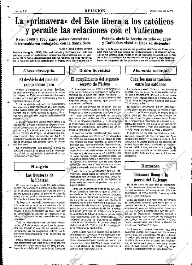 ABC MADRID 30-12-1990 página 76