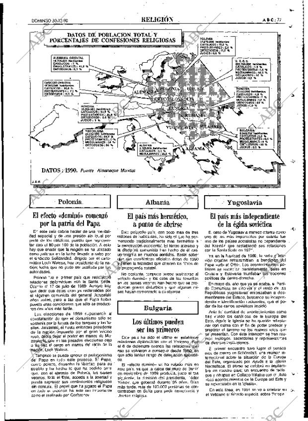 ABC MADRID 30-12-1990 página 77