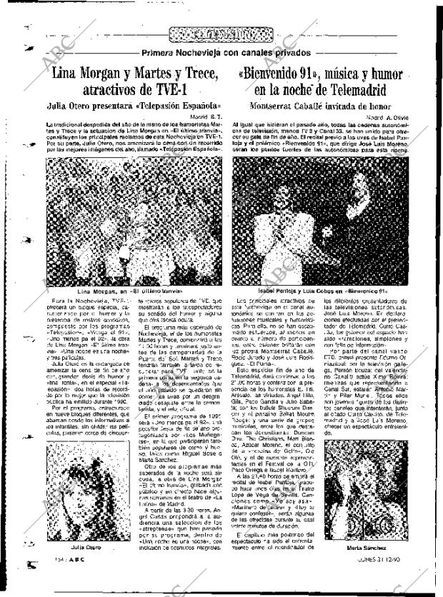 ABC MADRID 31-12-1990 página 154