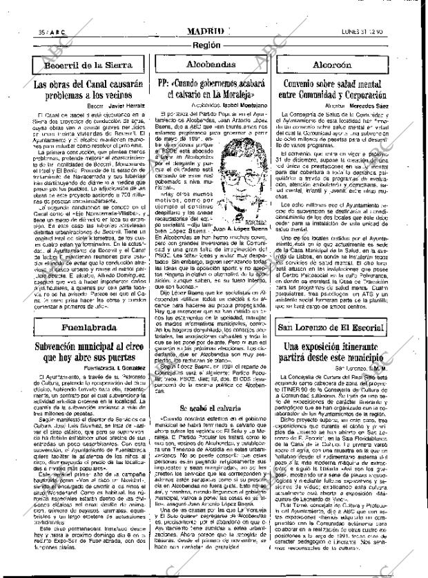 ABC MADRID 31-12-1990 página 38