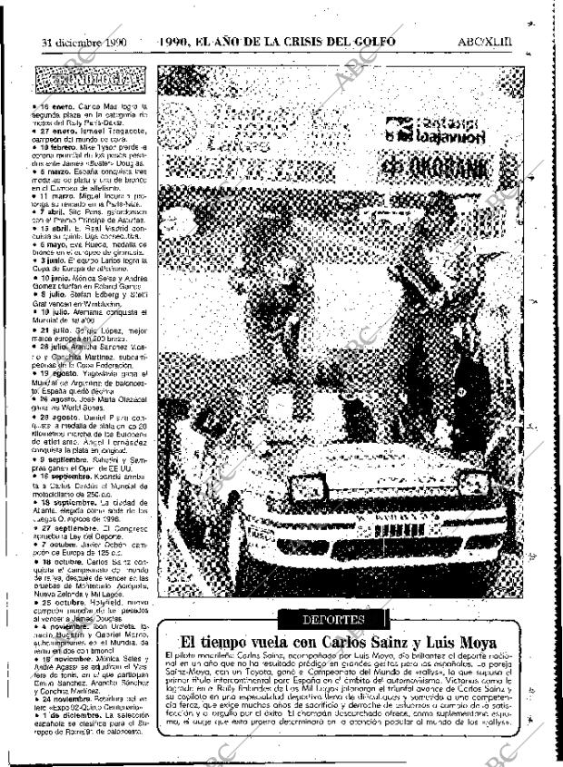 ABC MADRID 31-12-1990 página 93