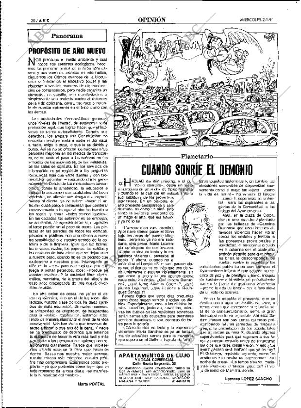 ABC MADRID 02-01-1991 página 20