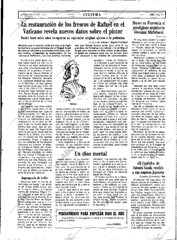 ABC MADRID 02-01-1991 página 43