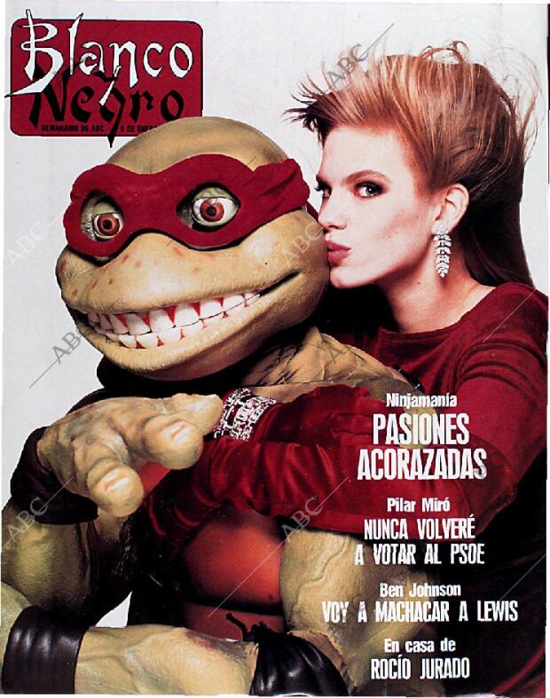 BLANCO Y NEGRO MADRID 06-01-1991 página 1