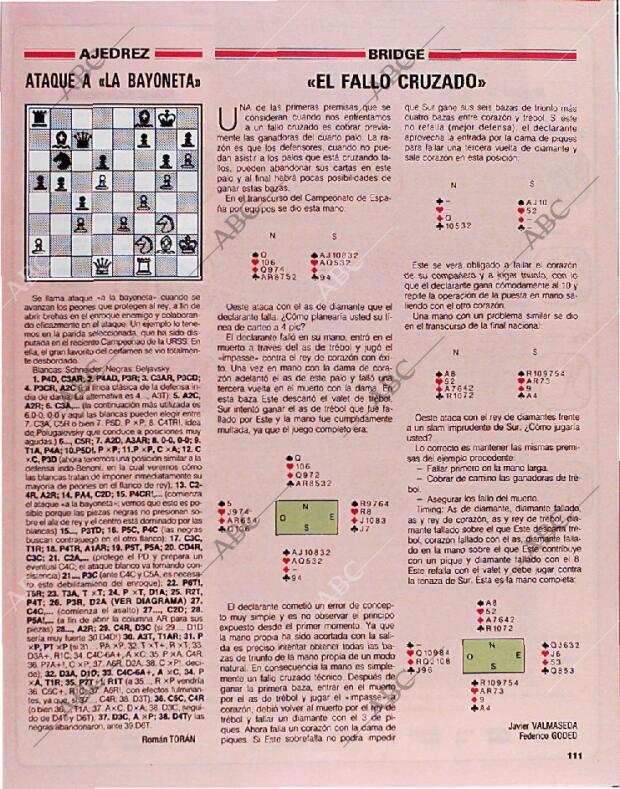 BLANCO Y NEGRO MADRID 06-01-1991 página 111