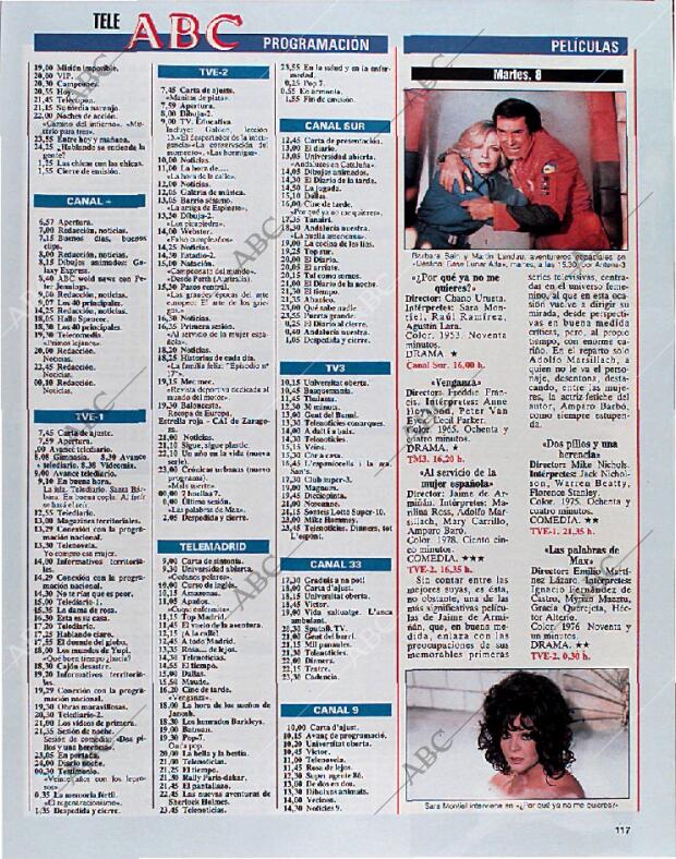 BLANCO Y NEGRO MADRID 06-01-1991 página 117