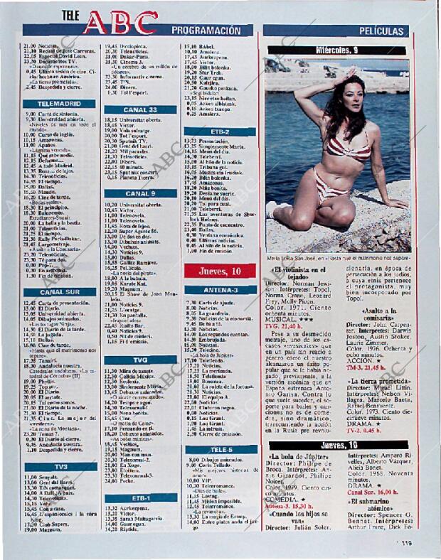 BLANCO Y NEGRO MADRID 06-01-1991 página 119