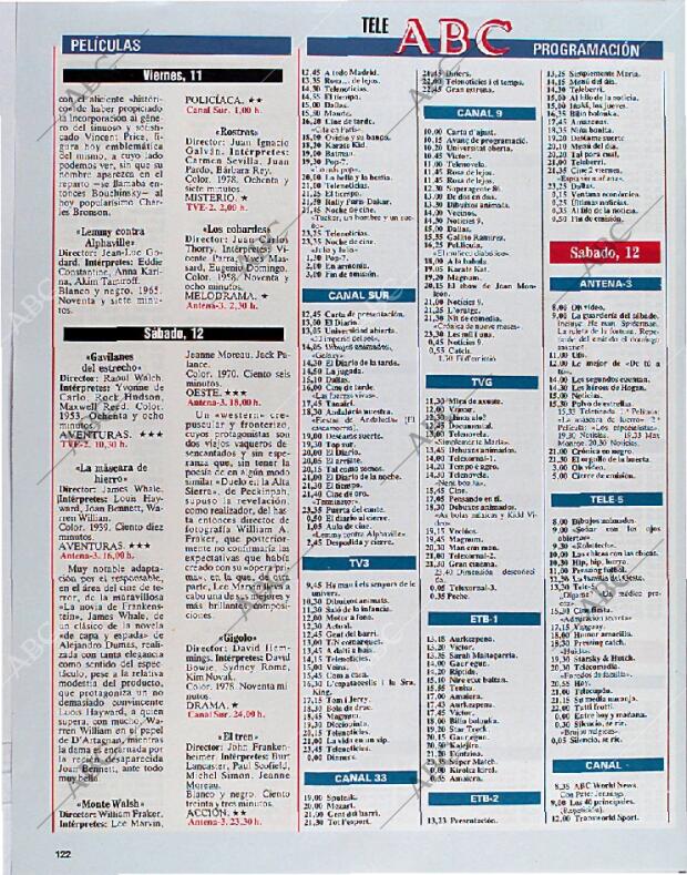 BLANCO Y NEGRO MADRID 06-01-1991 página 122