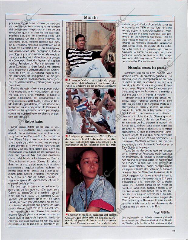 BLANCO Y NEGRO MADRID 06-01-1991 página 23