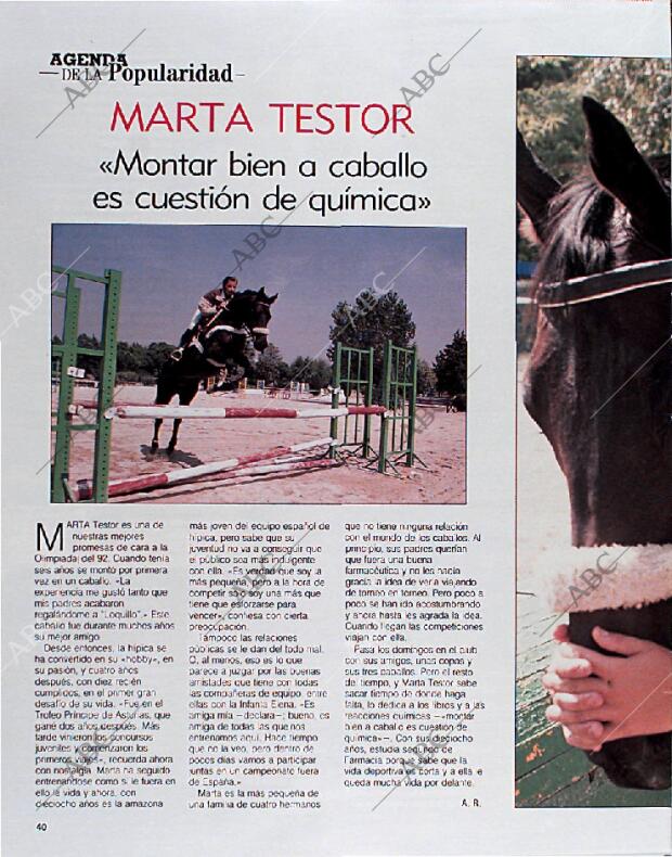 BLANCO Y NEGRO MADRID 06-01-1991 página 40