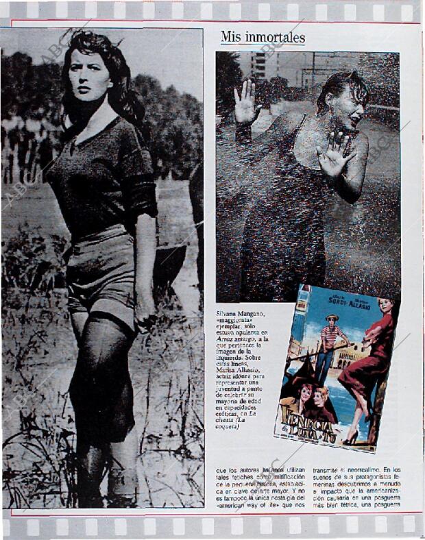 BLANCO Y NEGRO MADRID 06-01-1991 página 52