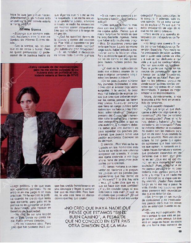 BLANCO Y NEGRO MADRID 06-01-1991 página 69