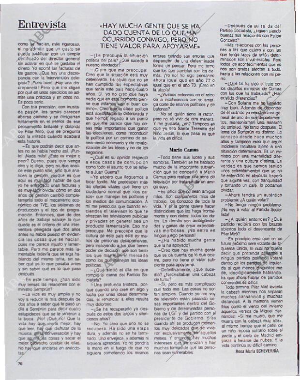 BLANCO Y NEGRO MADRID 06-01-1991 página 70
