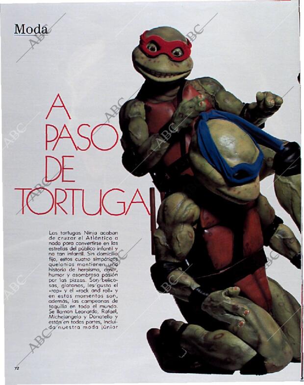 BLANCO Y NEGRO MADRID 06-01-1991 página 72