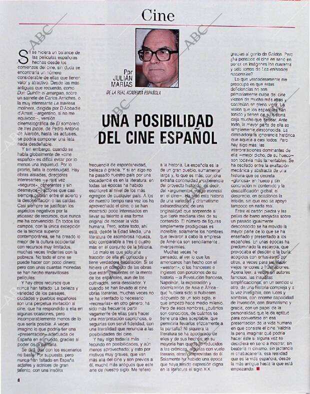 BLANCO Y NEGRO MADRID 06-01-1991 página 8