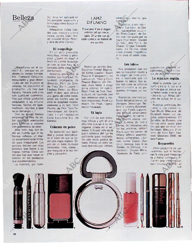 BLANCO Y NEGRO MADRID 06-01-1991 página 88