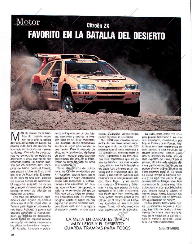 BLANCO Y NEGRO MADRID 06-01-1991 página 92