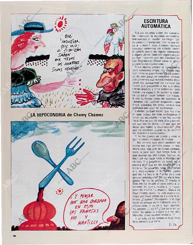 BLANCO Y NEGRO MADRID 06-01-1991 página 98