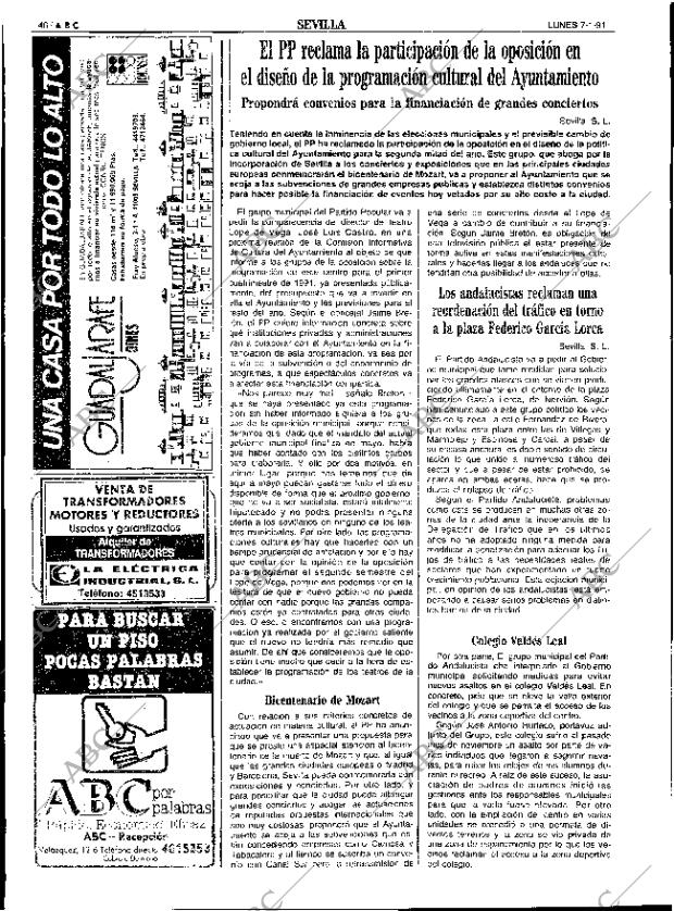 ABC SEVILLA 07-01-1991 página 46