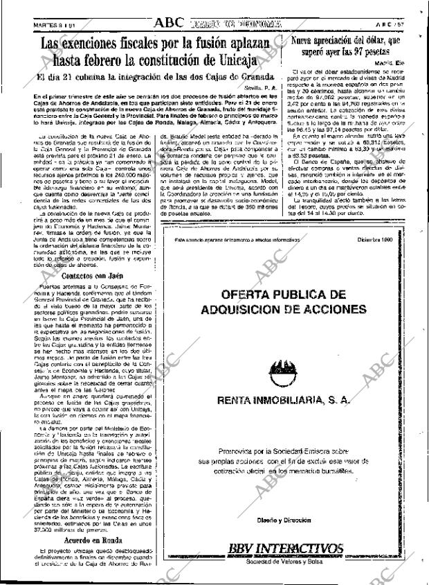 ABC SEVILLA 08-01-1991 página 57