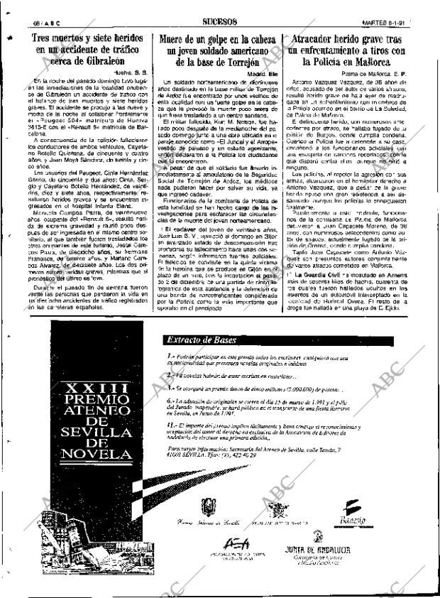 ABC SEVILLA 08-01-1991 página 68