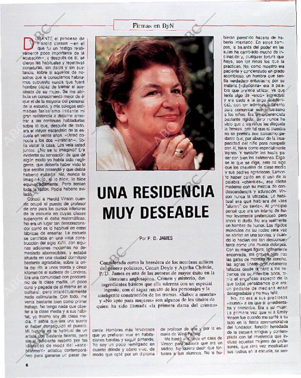 BLANCO Y NEGRO MADRID 13-01-1991 página 6