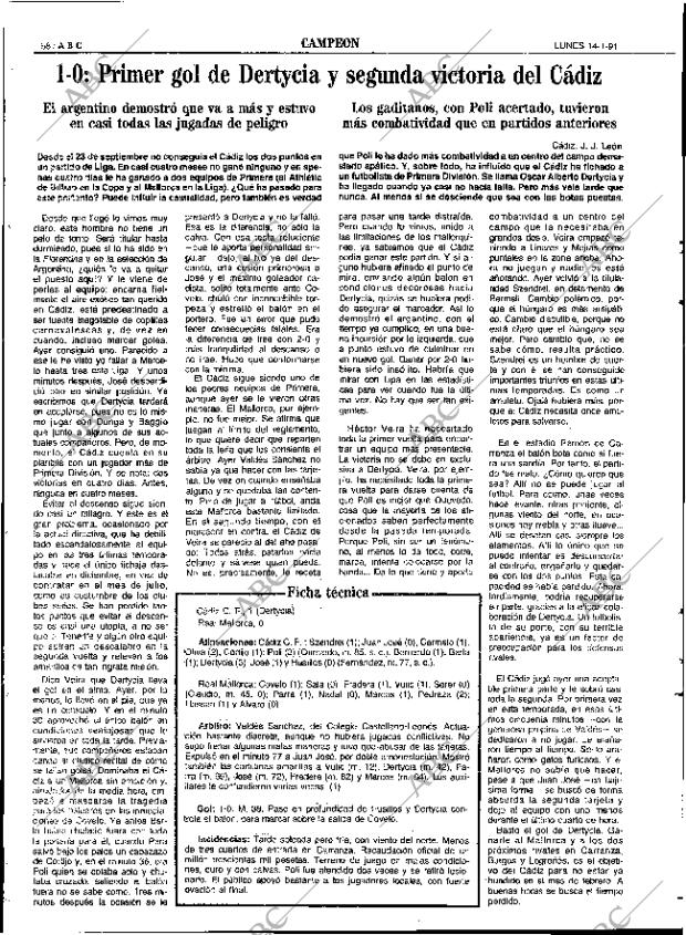 ABC SEVILLA 14-01-1991 página 58