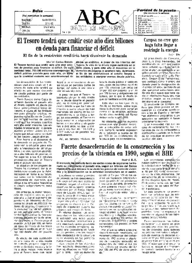 ABC SEVILLA 14-01-1991 página 73