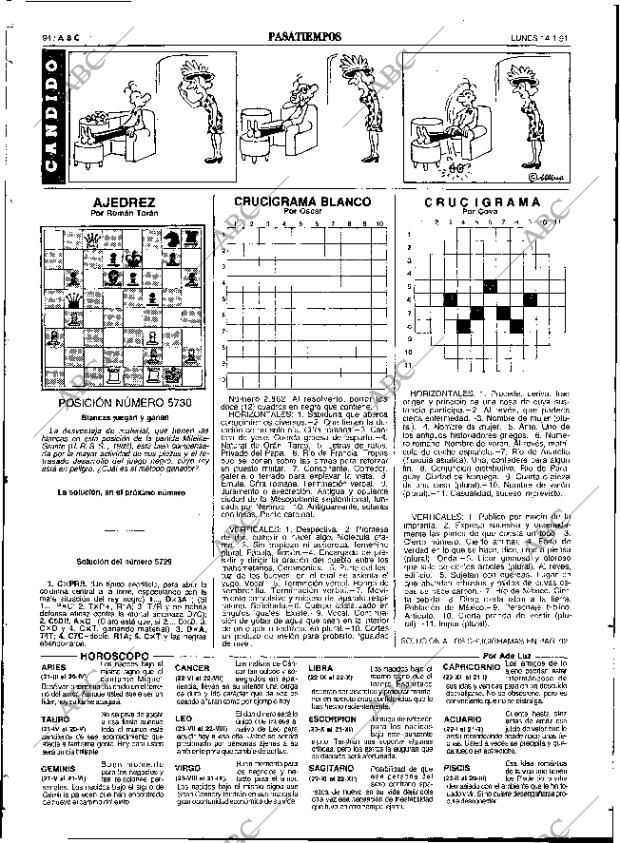 ABC SEVILLA 14-01-1991 página 94