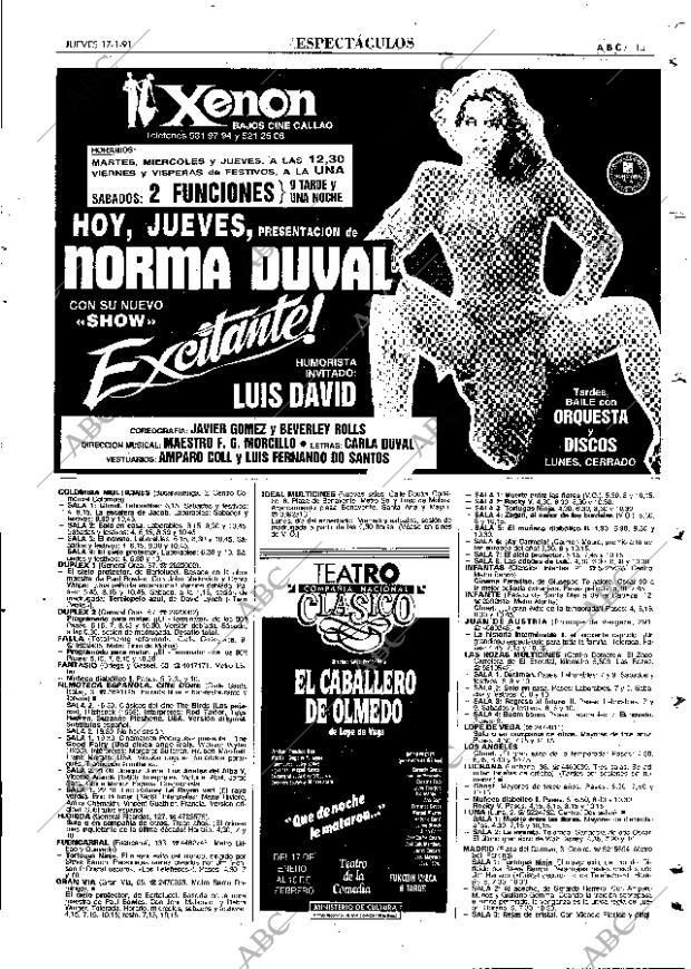 ABC MADRID 17-01-1991 página 115