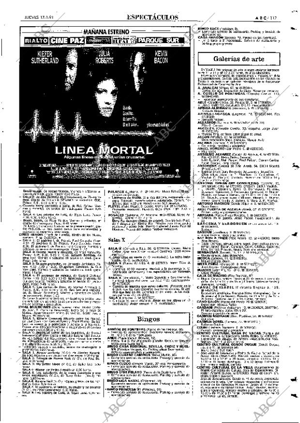 ABC MADRID 17-01-1991 página 117