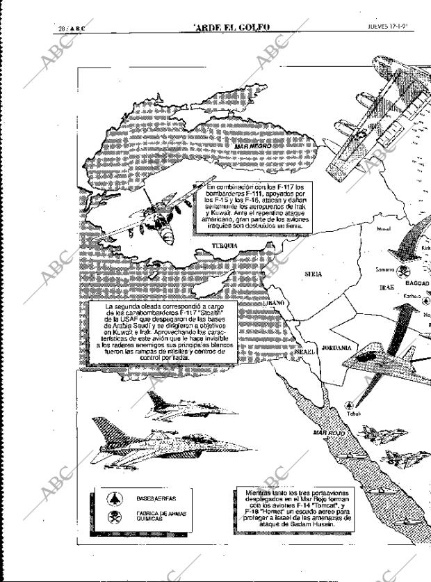 ABC MADRID 17-01-1991 página 28