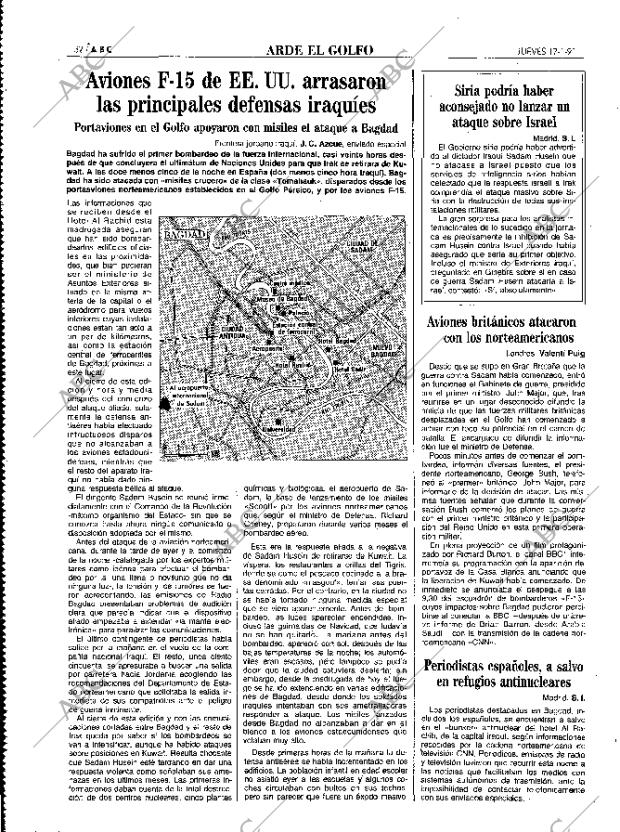 ABC MADRID 17-01-1991 página 32