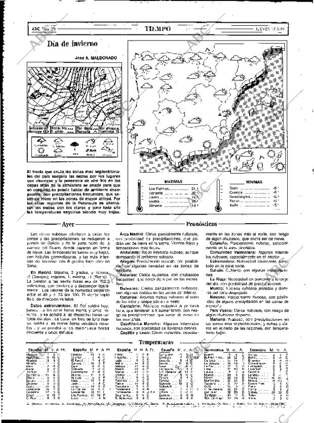 ABC MADRID 17-01-1991 página 72