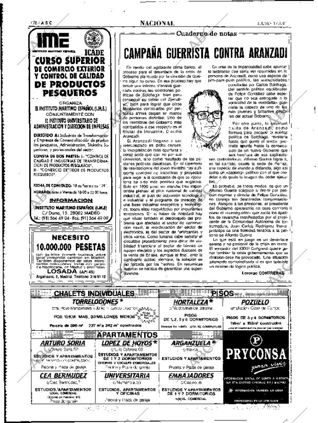 ABC MADRID 17-01-1991 página 78