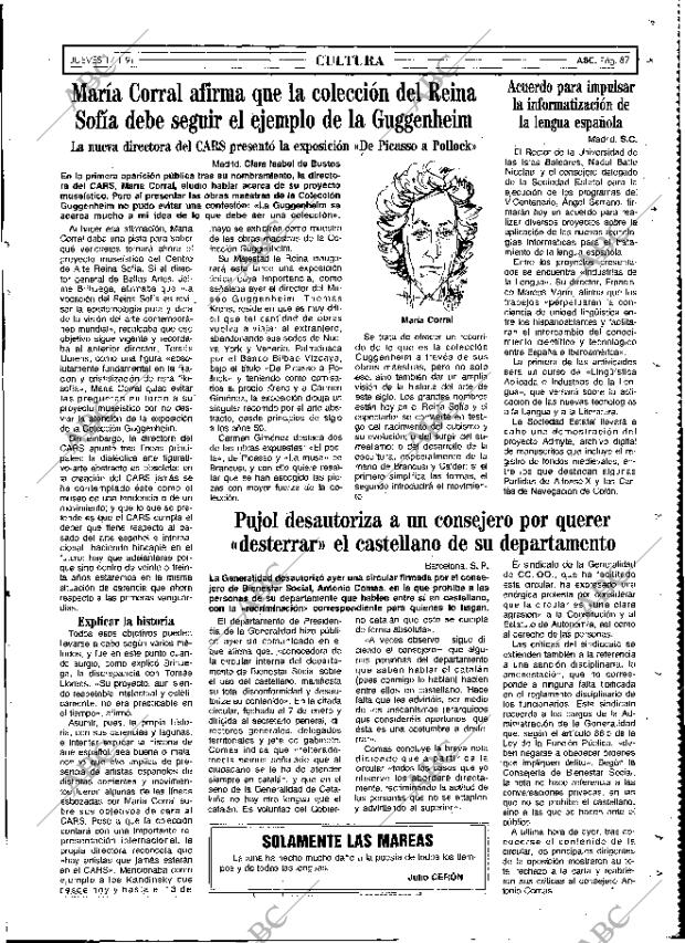 ABC MADRID 17-01-1991 página 87