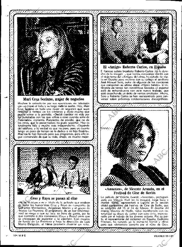 ABC SEVILLA 18-01-1991 página 104