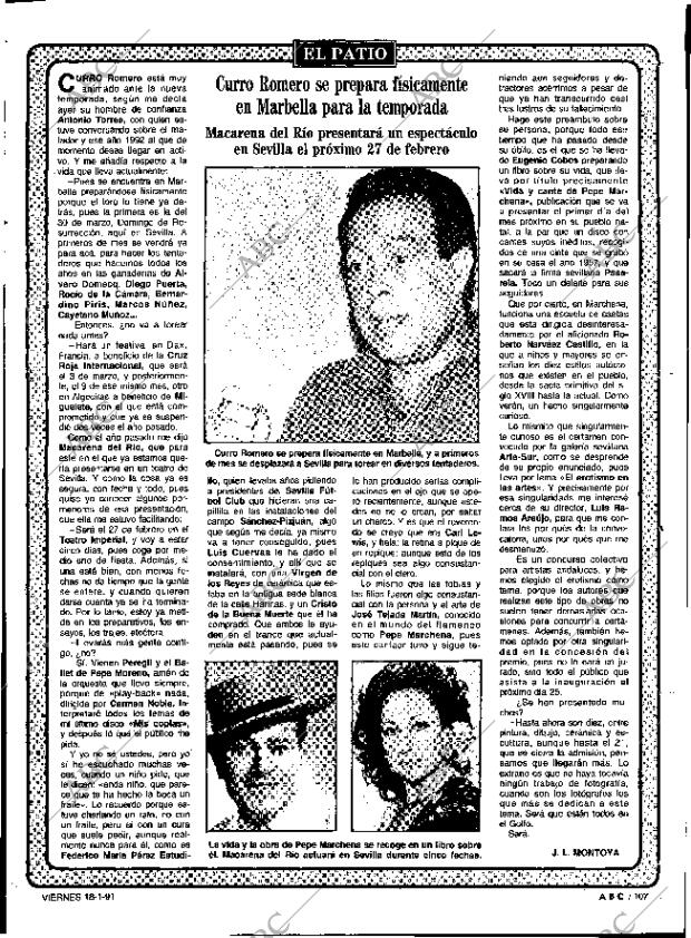 ABC SEVILLA 18-01-1991 página 107