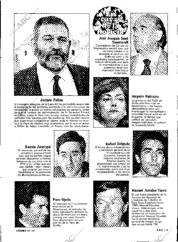 ABC SEVILLA 18-01-1991 página 13