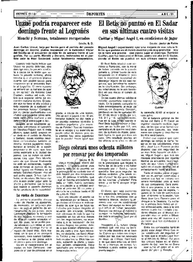 ABC SEVILLA 18-01-1991 página 81