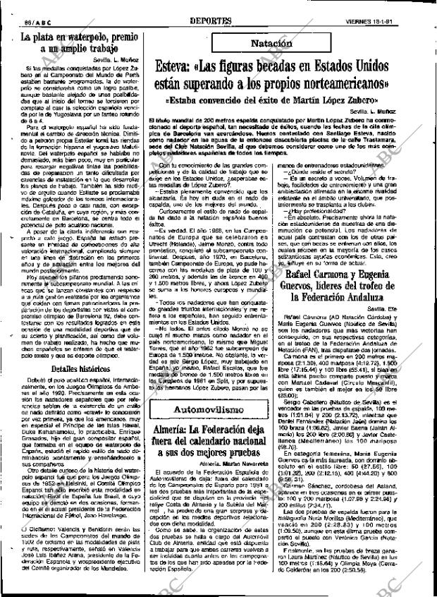 ABC SEVILLA 18-01-1991 página 86