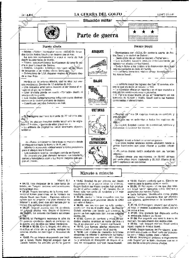 ABC MADRID 21-01-1991 página 24