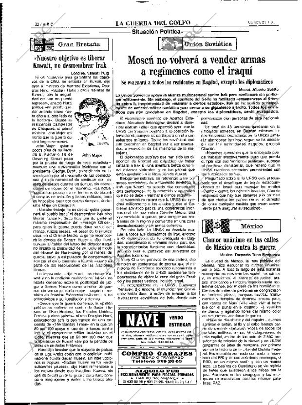 ABC MADRID 21-01-1991 página 32