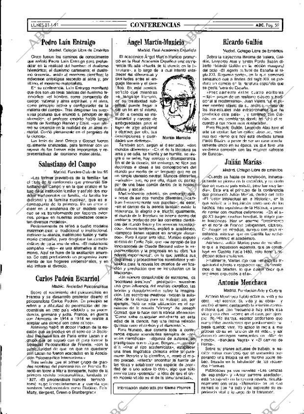 ABC MADRID 21-01-1991 página 59
