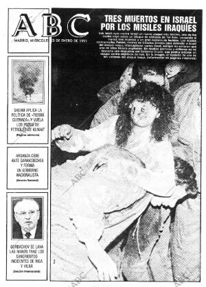 ABC MADRID 23-01-1991 página 1