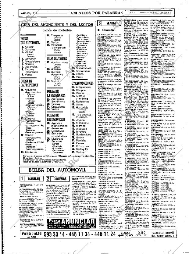 ABC MADRID 23-01-1991 página 112