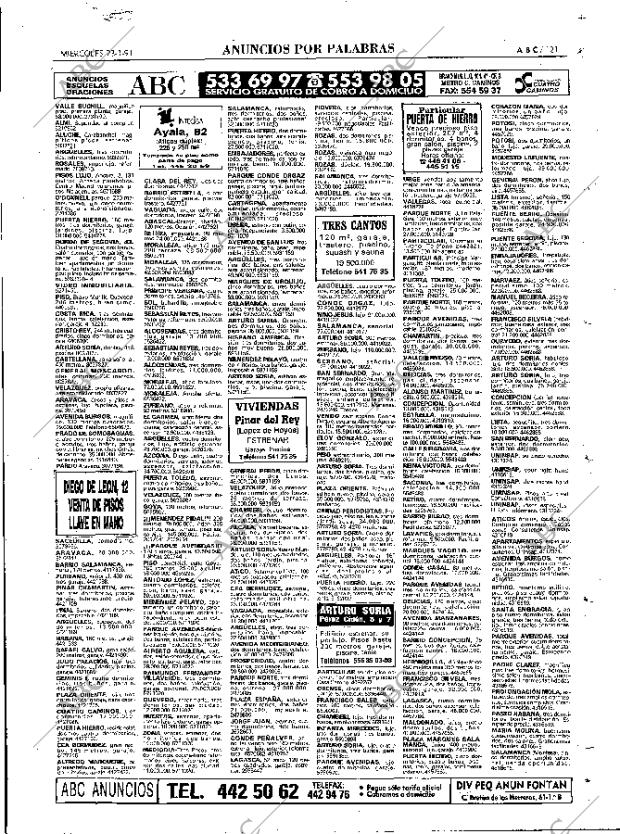 ABC MADRID 23-01-1991 página 121