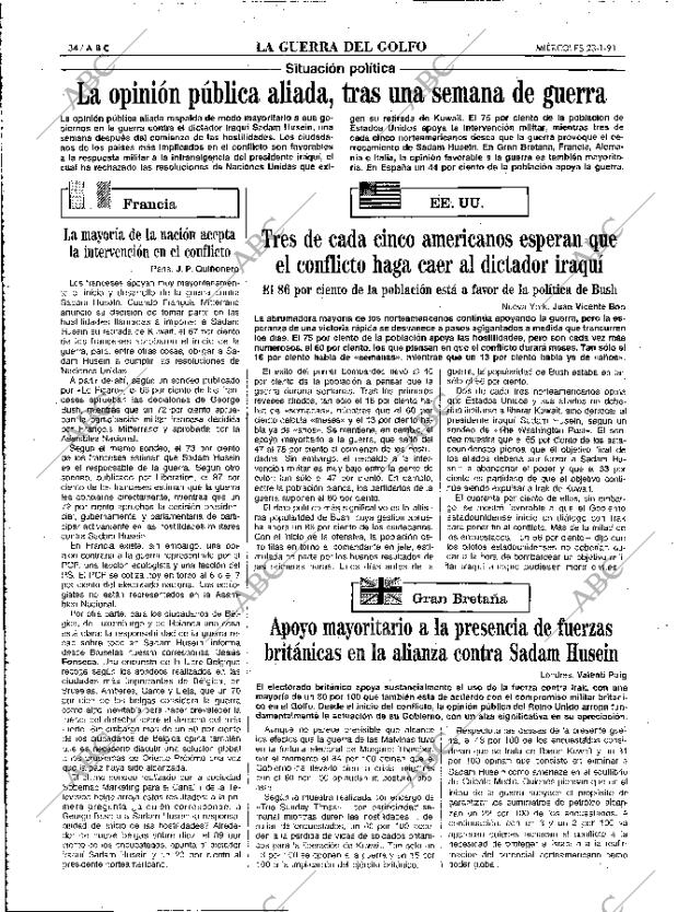 ABC MADRID 23-01-1991 página 34